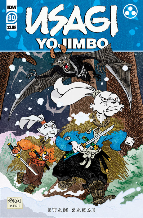 Usagi Yojimbo #30: Variant A (Sakai)