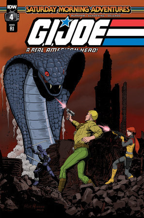 G.I. Joe: A Real American Hero—Saturday Morning Adventures #4 Variant RI (Hoberg)[1:10]