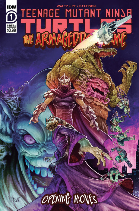 Teenange Mutant Ninja Turtles: The Armageddon Game- Opening Moves #1 Variant A