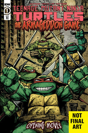 Teenange Mutant Ninja Turtles: The Armageddon Game- Opening Moves #1 Variant RI (Eastman)[1:10]