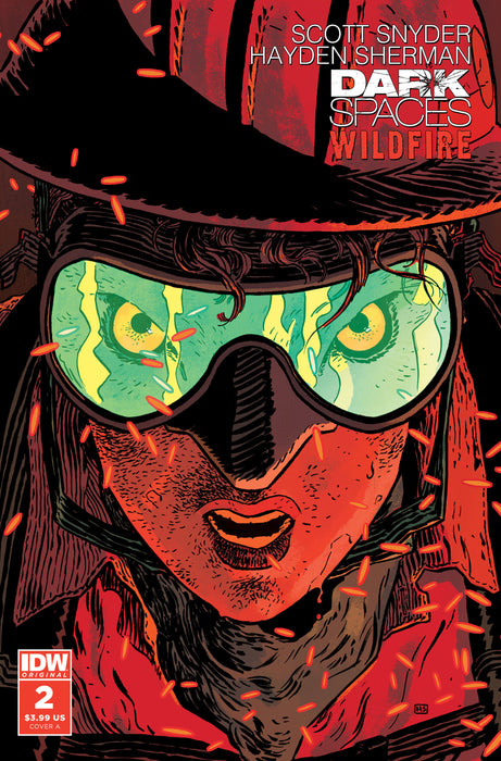 Dark Spaces: Wildfire #2: Variant A (Sherman)