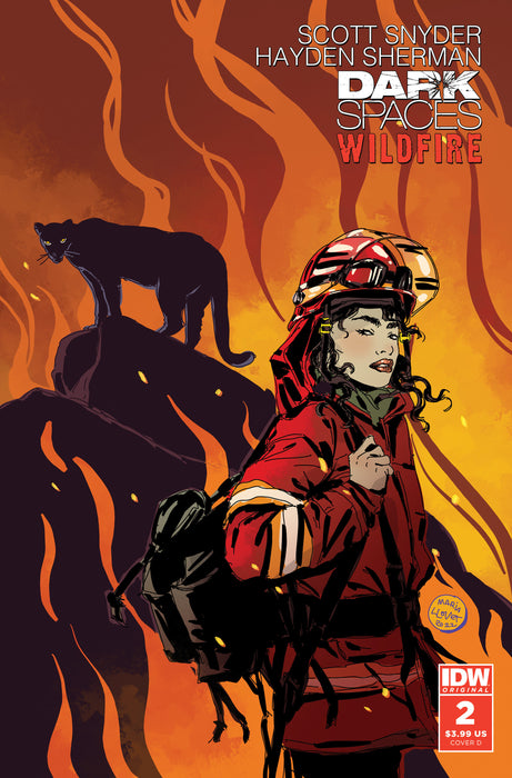 Dark Spaces: Wildfire #2: Variant D (Llovet)