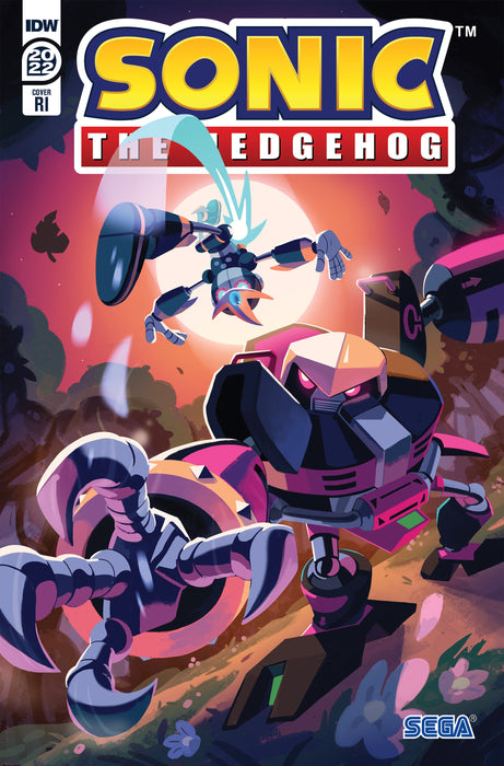 Sonic the Hedgehog Annual #2022: 1:10 Variant RI (Fourdraine)