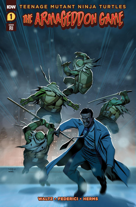 Teenage Mutant Ninja Turtles: The Armageddon Game #1 1:10 Variant RI (Qualano)