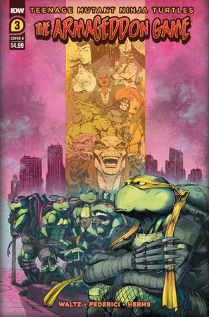 Teenage Mutant Ninja Turtles: The Armageddon Game #3 Variant B