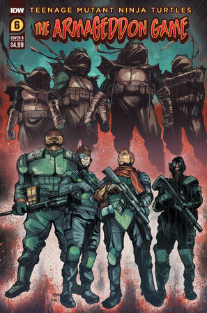 Teenage Mutant Ninja Turtles: The Armageddon Game #6 Variant B ()