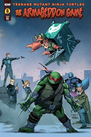 Teenage Mutant Ninja Turtles: The Armageddon Game #8 Variant RI (1:10) (Qualano)