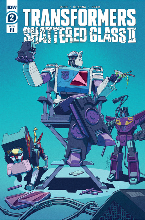 Transformers: Shattered Glass II #2 Variant RI (1:10) (Chan)