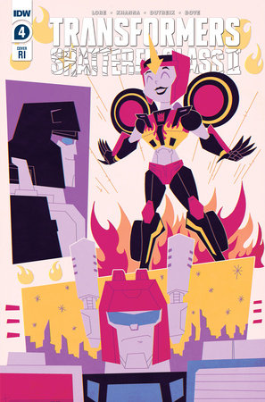 Transformers: Shattered Glass II #4 Variant RI (10) (Burcham)[1:10]