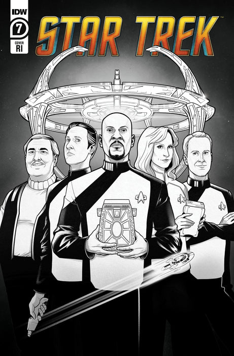 Star Trek #7 Variant RI (1:10) (Feehan B&W)