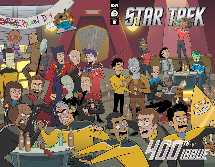 Star Trek #400 # Variant RI (1:10) (Fenoglio)