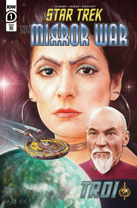 Star Trek: The Mirror War--Troi #1 Variant RI (1:15) (Ralston)
