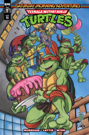 Teenage Mutant Ninja Turtles: Saturday Morning Adventures #1 Variant RI (1:10)