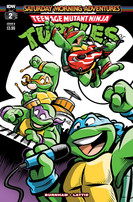 Teenage Mutant Ninja Turtles: Saturday Morning Adventures #2 Variant B