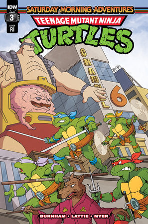 Teenage Mutant Ninja Turtles: Saturday Morning Adventures #3 Variant RI (10) (Murphy)[1:10]