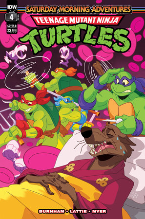 Teenage Mutant Ninja Turtles: Saturday Morning Adventures #4 Variant B (Galloway )