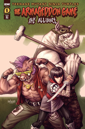 Teenage Mutant Ninja Turtles: The Armageddon Game--The Alliance #6 1:10 Variant RI (Santolouco)