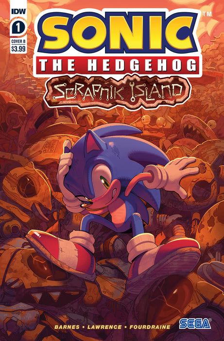 Sonic the Hedgehog: Scrapnik Island #1 Variant B (Ho Kim)