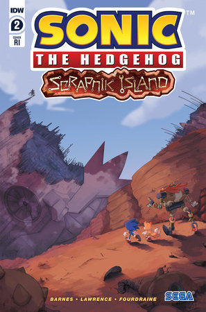 Sonic the Hedgehog: Scrapnik Island #2 Variant RI (10) (Dutreix)[1:10]