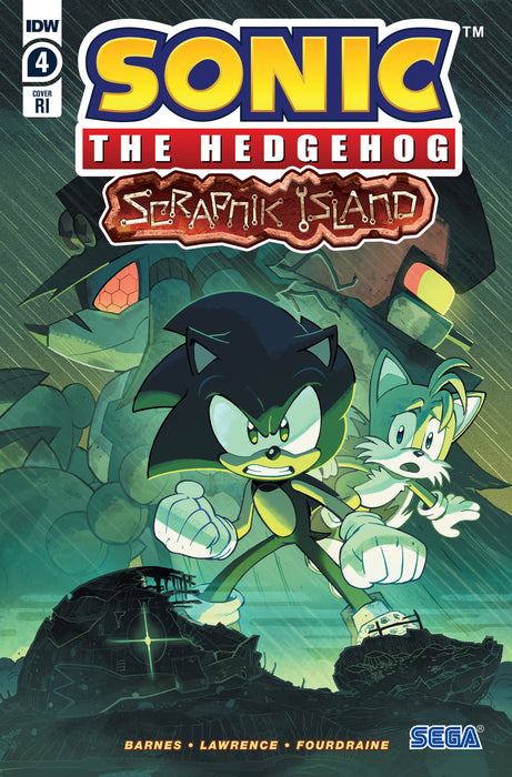 Sonic the Hedgehog: Scrapnik Island #4 Variant RI (1:10) (Lawrence)