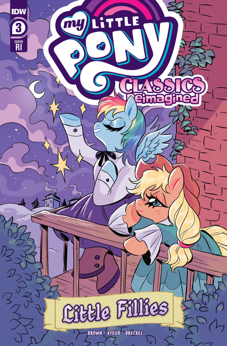 My Little Pony: Classics Reimagined-- Little Fillies #3 Variant RI (1:10) (Bousamra)