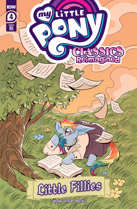 My Little Pony: Classics Reimagined--Little Fillies #4 Variant RI (1:10) (Bousamra )