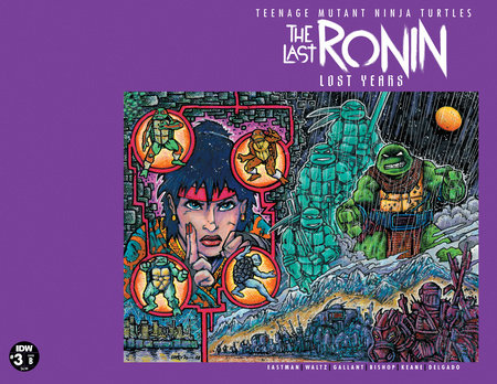 Teenage Mutant Ninja Turtles: The Last Ronin--The Lost Years #3 Variant B (Eastman & Bishop)