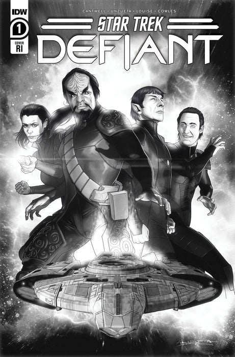 Star Trek: Defiant #1 Variant RI (1:25) (Unzueta)