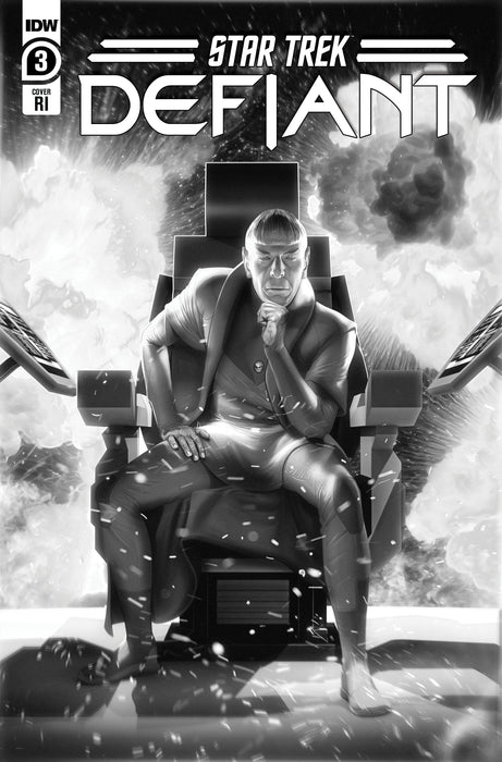 Star Trek: Defiant #3 Variant RI (1:10) (Unzueta B&W)