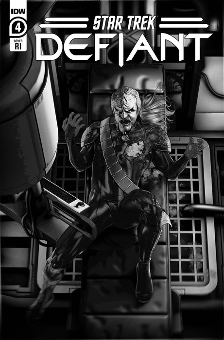 Star Trek: Defiant #4 Variant RI (1:10) (Unzueta B&W)
