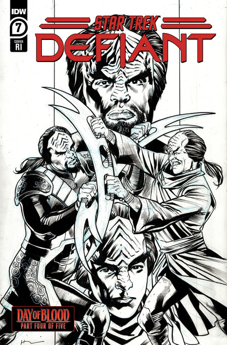 Star Trek: Defiant #7 Variant RI (100) (Hitch Full Art)