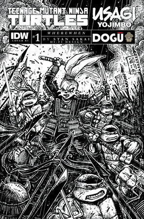 Teenage Mutant Ninja Turtles/Usagi Yojimbo: WhereWhen #1 1:100 Variant RI (Eastman)