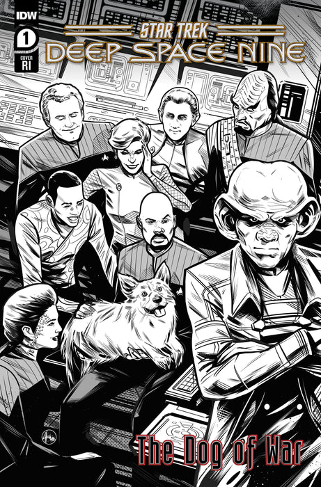 Star Trek: Deep Space Nine--The Dog of War #1 1:10 Variant RI (Hernandez)