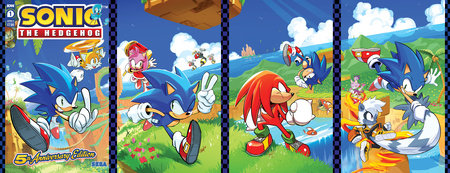 Sonic the Hedgehog: #1 #5th Anniversary Edition Variant A (Hesse)