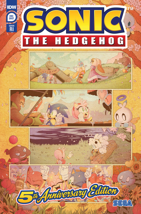 Sonic the Hedgehog: #1 #5th Anniversary Edition 1:10 Variant RI (Thomas)