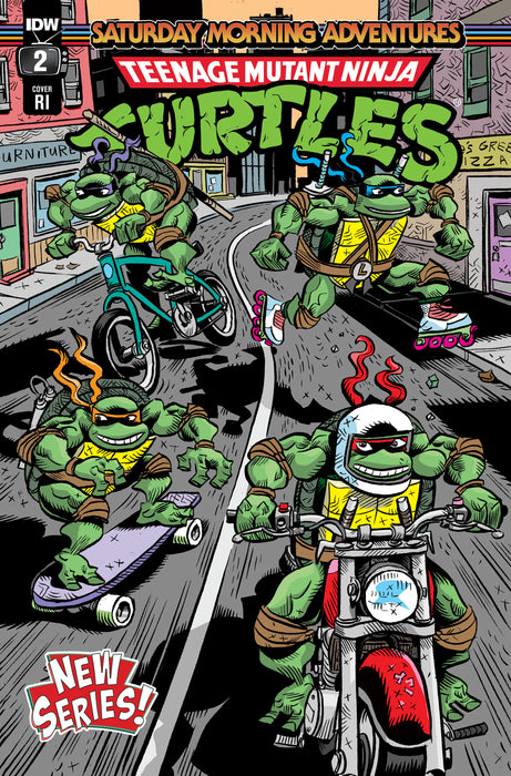 Teenage Mutant Ninja Turtles: Saturday Morning Adventures (2023-) #2 Variant RI (1:10) (Lawson)