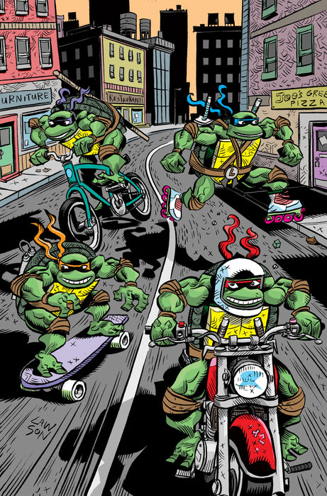 Teenage Mutant Ninja Turtles: Saturday Morning Adventures (2023-) #2 Variant RI (1:25) (Lawson Full Art)