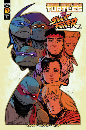 Teenage Mutant Ninja Turtles Vs. Street Fighter #1 Variant RI (1:250) (Federici)