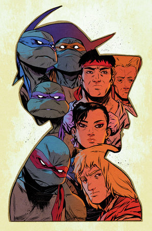 Teenage Mutant Ninja Turtles Vs. Street Fighter #1 Variant RI (1:500) (Federici)