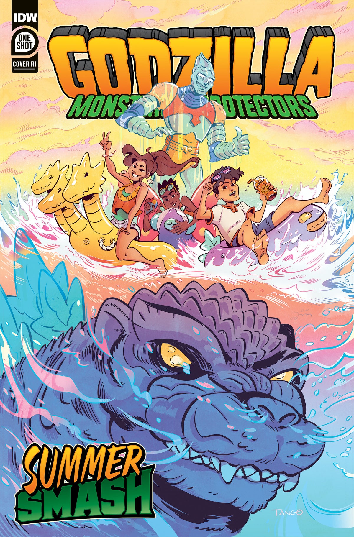 godzilla monsters and protectors Godzilla: Monsters & Protectors--Summer Smash Variant RI (25) (Tango) —  Impulse Creations Comics & Collectibles