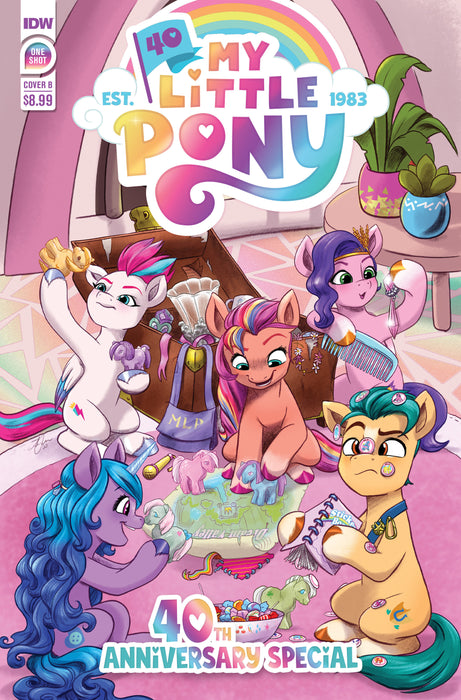 My Little Pony #40th Anniversary Special Variant B (Mebberson)
