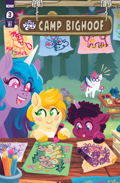 My Little Pony: Camp Bighoof #3 Variant RI (25) (JustaSuta)