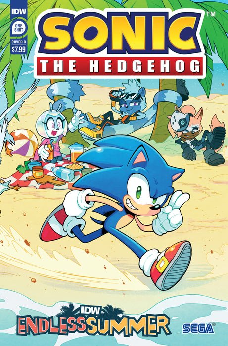 IDW Endless Summer—Sonic the Hedgehog Variant B (Lawrence)