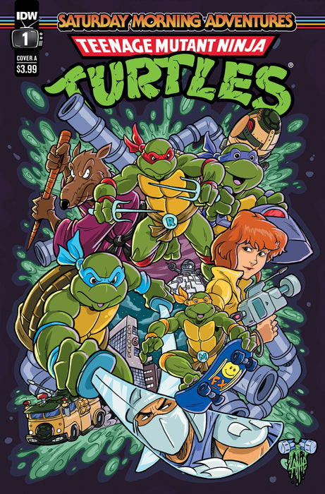 Teenage Mutant Ninja Turtles: Saturday Morning Adventures (2023) #1 Cover A (Lattie)