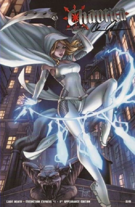 LADY DEATH EXTINCTION EXPRESS #1 First Appearance Edition