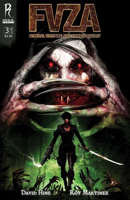 FVZA: Federal Vampire and Zombie Agency (2009) #3 (A Cover Langley)