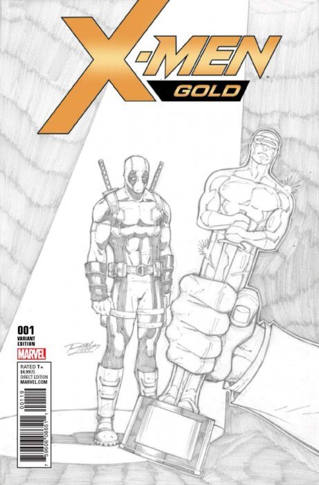 X-Men Gold (2017) #1 (Lim Party Sketch Variant)