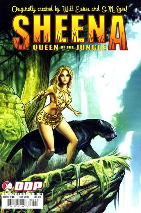 Sheena: Queen of the Jungle (2007) #2 (Huddleston Cover)