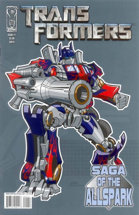 Transformers: Movie Prequel - Saga of the Allspark (2008) #1 (Variant Cover)