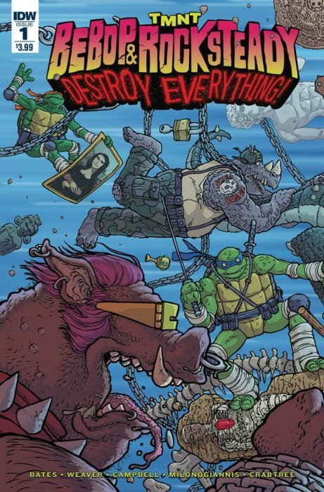 Teenage Mutant Ninja Turtles: Bebop & Rocksteady Destroy Everything (2016) #1